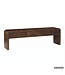 Wohnling Lowboard 160cm TV-meubel Mango Massiefhout Rechthoekig met 3 Lades - Design TV-kast - Moderne TV-tafel TV-meubel - TV-dressoir Handgemaakt