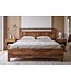 Invicta Interior Bed MAKASSAR 180x200cm sheesham hout bruin boomstam - 19646