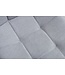 Invicta Interior Vrijdragende stoel MIAMI plat geweven stof vintage lichtgrijs - 38500