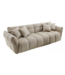 Invicta Interior Grote 3-zits XXL bank CLOUD 260cm boucléstof champagne greige - 44072