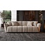 Invicta Interior Grote 3-zits XXL bank CLOUD 260cm boucléstof champagne greige - 44072