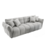 Invicta Interior Loungebank CLOUD 260cm 3-zitter XXL bouclégrijs - 44073