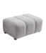 Invicta Interior Kruk CLOUD 100cm bouclé grijs - 44175