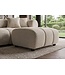 Invicta Interior Kruk ADLON 100cm bouclé champagne greige - 44176