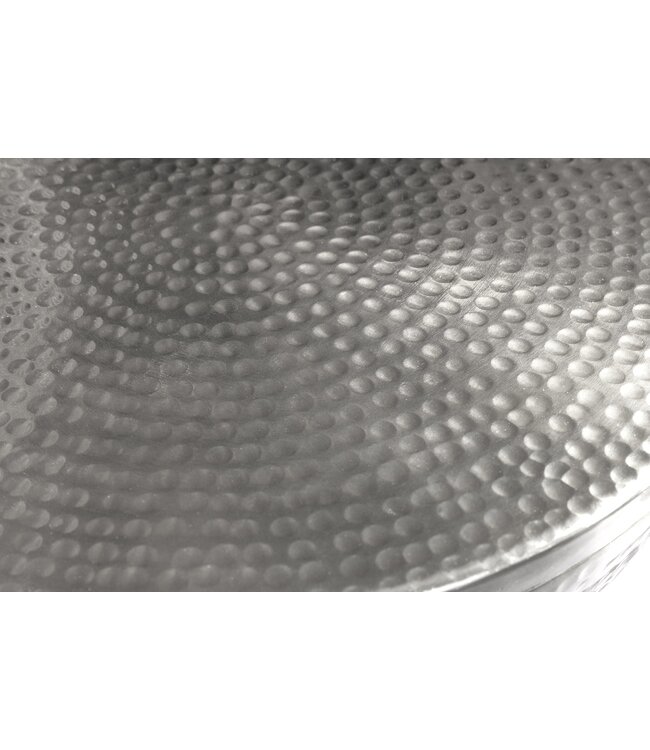 Invicta Interior Schaal ORIENT met deksel 40cm aluminium zilver - 44474