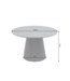 Invicta Interior Eettafel VALHALLA WOOD Ø 140cm rond eikenhout fineer zwart - 45057