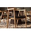Invicta Interior Stoel VALHALLA WOOD met armleuningen kunstleer zwart en natuurlijk eikenhout - 45149