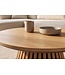 Invicta Interior Salontafel VALHALLA WOOD Ø 70cm rond eiken hout fineer naturel - 45894
