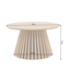 Invicta Interior Salontafel VALHALLA WOOD Ø 70cm rond eiken hout fineer naturel - 45894