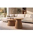 Invicta Interior Salontafel VALHALLA WOOD Ø 50cm rond eikenhout fineer naturel - 45895
