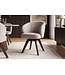 Invicta Interior Draaistoel WALK­RE 180° auto-return met armleuningen veercore structuurstof beige bruin - 46697