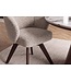 Invicta Interior Draaistoel WALK­RE 180° auto-return met armleuningen veercore structuurstof beige bruin - 46697