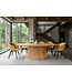 Invicta Interior Eettafel ART DECO 220cm ovaal blad mangohout natuurlijk crème - 47608