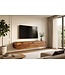 Invicta Interior TV-meubel ORGANIC 160cm hangend sheesham hout bruin - 47755