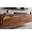 Invicta Interior TV-meubel ORGANIC 160cm hangend sheesham hout bruin - 47755