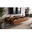 Invicta Interior TV-meubel ORGANIC 160cm hangend sheesham hout bruin - 47755