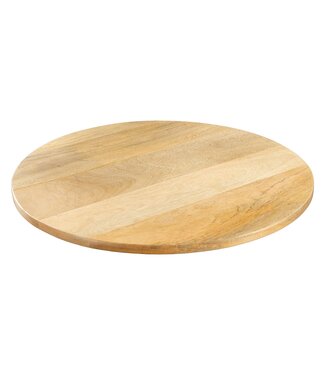 Invicta Interior Draaitafel MAKASSAR 50cm 360° mangohout naturel - 47763