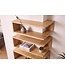 Invicta Interior Hoekplank SURREAL 55/60/65cm set van 3 mangohout naturel - 47767