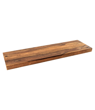 Invicta Interior Wandplank PURE 80cm sheesham hout bruin stone finish - 47776