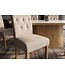 Invicta Interior Stoel CASA met nekrol plat geweven stof beige - 48356