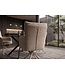 Invicta Interior Draaibare fauteuil BIG GEORGE 360° met armleuningen veercore gestructureerde stof beige - 48498