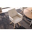 Invicta Interior Draaitstoel ALMARA 360° auto-return met armleuningen bonnellvering leer beige zand - 48567