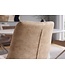 Invicta Interior Fauteuil DIVANI retrostijl fluweel microvezel champagne beige - 48607