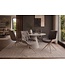 Invicta Interior Retro velours fauteuil DIVANI in taupe beige - 48608