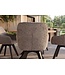Invicta Interior Draaibare stoel LIVORNO 180° auto-return met armleuningen microvezel taupe - 48610