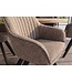 Invicta Interior Draaibare stoel LIVORNO 180° auto-return met armleuningen microvezel taupe - 48610