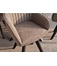 Invicta Interior Draaibare stoel LIVORNO 180° auto-return met armleuningen microvezel taupe - 48610