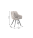 Invicta Interior Draaibare stoel LIVORNO 180° auto-return met armleuningen microvezel taupe - 48610