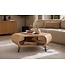 Invicta Interior Salontafel ORGANIC LIVING 90cm met hairpin poten mangohout naturel - 48645
