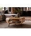 Invicta Interior Salontafel ORGANIC LIVING 90cm met hairpin poten mangohout naturel - 48645