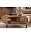 Invicta Interior Salontafel ORGANIC LIVING 90cm met hairpin poten mangohout naturel - 48645
