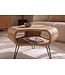 Invicta Interior Salontafel ORGANIC LIVING 70cm met hairpin poten mangohout naturel - 48646
