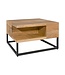 Invicta Interior Salontafel GIANT 60cm mangohout crème beige - 48649
