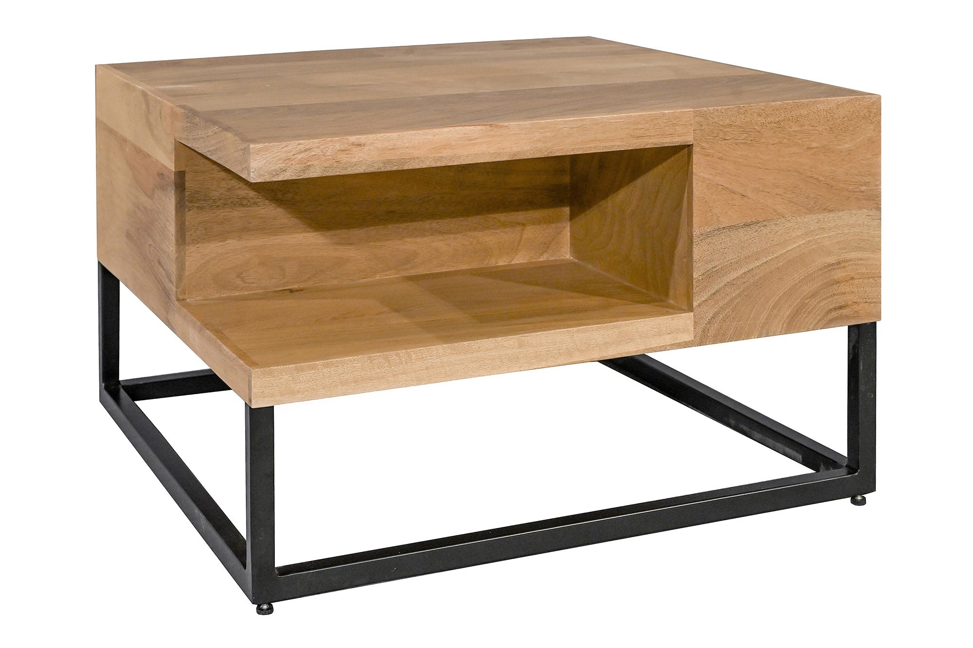 Salontafel GIANT 60cm mangohout crème beige - 48649