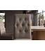Invicta Interior Stoel CASA met nekrol gestructureerde stof taupe - 48650