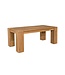 Invicta Interior Salontafel MAKASSAR 100cm mangohout crème beige - 48652