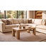 Invicta Interior Salontafel MAKASSAR 100cm mangohout crème beige - 48652