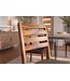 Invicta Interior Stoel MAKASSAR 90cm kunstleer donkergrijs en sheesham hout bruin stone finish - 48654