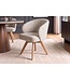 Invicta Interior Draaistoel WALKURE 180° auto-return met armleuningen veercore textielstof beige naturel - 48677