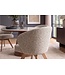 Invicta Interior Draaistoel WALKURE 180° auto-return met armleuningen veercore textielstof beige naturel - 48677