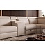 Invicta Interior Hoekbank PRIME multifunctioneel elektrisch verstelbaar met opbergruimte kunstleer beige - 48681