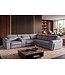 Invicta Interior Hoekbank PRIME multifunctioneel elektrisch verstelbaar met opbergruimte vogue velvet grijs - 48682