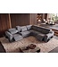 Invicta Interior Hoekbank PRIME multifunctioneel elektrisch verstelbaar met opbergruimte vogue velvet grijs - 48682