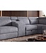 Invicta Interior Hoekbank PRIME multifunctioneel elektrisch verstelbaar met opbergruimte vogue velvet grijs - 48682