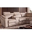 Invicta Interior Hoekbank PRIME multifunctioneel elektrisch verstelbaar met opbergvak vogue velours beige - 48683