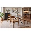 Invicta Interior Stoel KENNEDY met rotting zitting en armleuningen teakwood natuurlijk - 48707